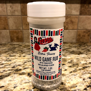 Fiesta Brand Wild Game Rub in its container